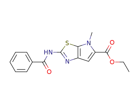 Ethyl 2-(benzoylamino)-4-methyl-4H-pyrrolo[3,2-d][1,3]thiazole-5-carboxylate