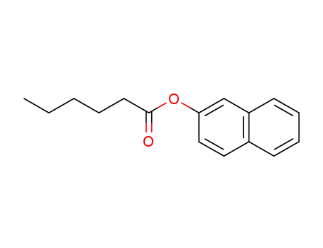 Molecular Structure of 71974-08-8 (Hexanoic acid,2-naphthalenyl ester)