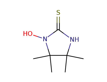 Molecular Structure of 71855-37-3 (1-hydroxy-4,4,5,5-tetramethylimidazolidine-2-thione)