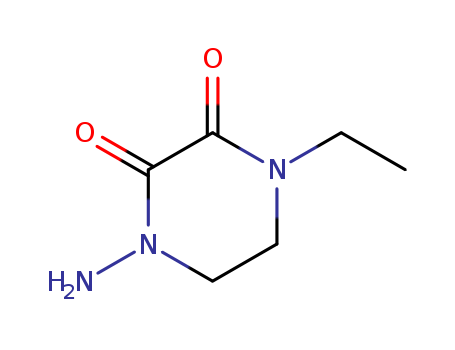 2,3-Piperazinedione,1-amino-4-ethyl-(9CI)