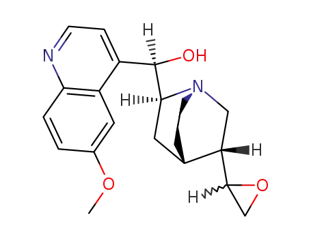 Molecular Structure of 78523-31-6 (quinine-10,11-epoxide)