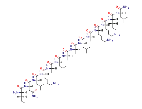 Molecular Structure of 72093-21-1 (MASTOPARAN)