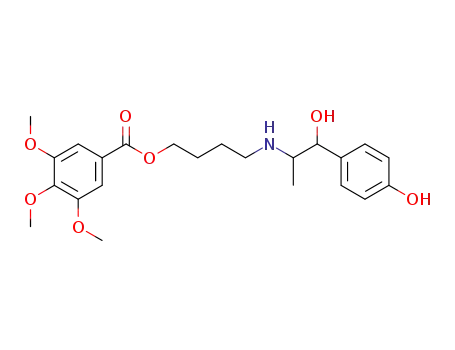 4-[[2-Hydroxy-2-(4-hydroxyphenyl)-1-methylethyl]amino]butyl=3,4,5-trimethoxybenzoate
