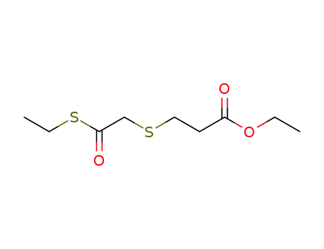ethoxycarbonylethyl thioethoxycarbonylmethyl sulfide
