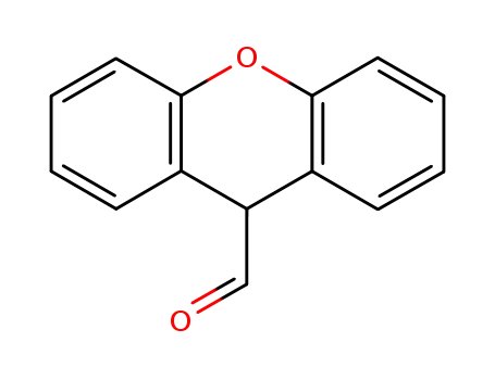 Molecular Structure of 72240-47-2 (XANTHENE-9-CARBALDEHYDE)