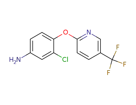 3-Chloro-4-{[5-(trifluoromethyl)pyridin-2-yl]oxy}aniline