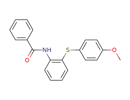 benzoic acid-[2-(4-methoxy-phenylsulfanyl)-anilide]