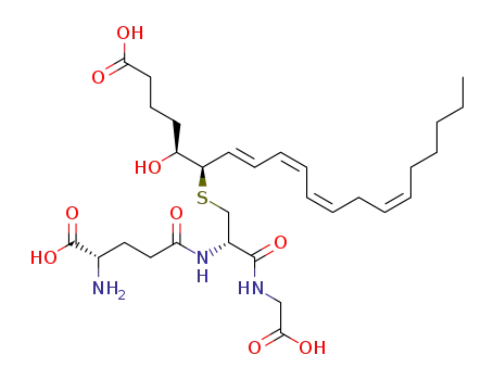 Molecular Structure of 74841-69-3 (11-TRANS LEUKOTRIENE C4)