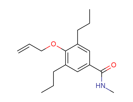 N-methyl-4-(2-propen-1-yloxy)-3,5-dipropylbenzamide