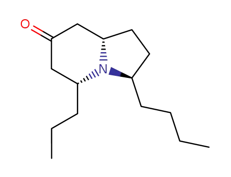 (3R*,5R*,8aS*)-3-Butyl-5-propyloctahydroindolizin-7-one