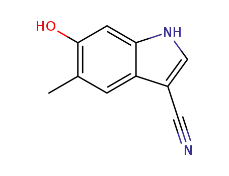 7,6-Hydroxy-5-Methyl-1H-indole-3-carbonitrile