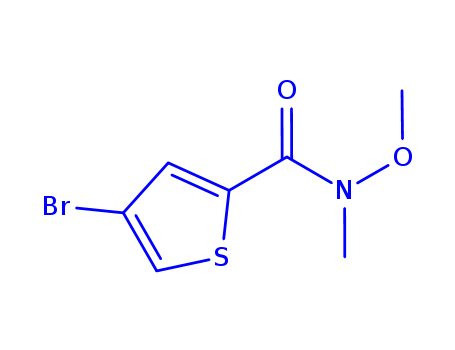 2-Thiophenecarboxamide, 4-bromo-N-methoxy-N-methyl-