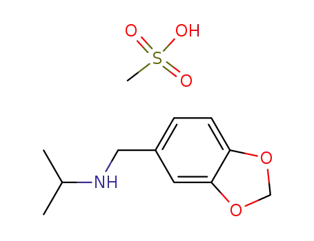 N-(1-메틸에틸)-1,3-벤조디옥솔-5-메탄아민 메탄술포네이트(염)