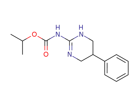 Carbamic acid, (1,4,5,6-tetrahydro-5-phenyl-2-pyrimidinyl)-, 1-methylethyl ester