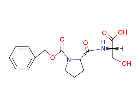 Molecular Structure of 73912-83-1 (1-[(benzyloxy)carbonyl]prolylserine)