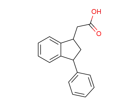 3-Phenyl-1-indanacetic acid