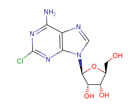 L-2-CHLOROADENOSINE (9-(beta-L-RIBOFURANOSYL)-2-C...