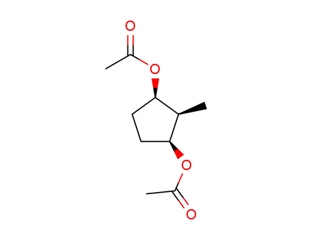 Molecular Structure of 72242-40-1 (1,3-Cyclopentanediol,2-methyl-,diacetate,(1-alpha-,2-alpha-,3-alpha-)-(9CI))