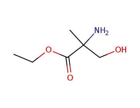 Molecular Structure of 78843-72-8 (2-AMINO-2-METHYL-3-HYDROXY-PROPANOIC ACID ETHYL ESTER)