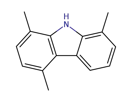 Molecular Structure of 78787-83-4 (1,5,8-TriMethylcarbazole)