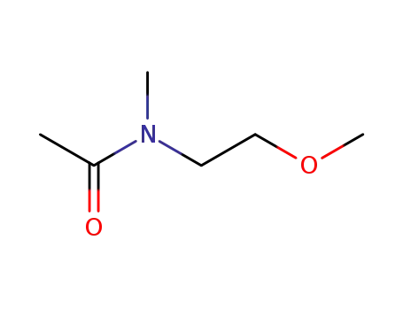 Molecular Structure of 786685-91-4 (Acetamide, N-(2-methoxyethyl)-N-methyl- (9CI))