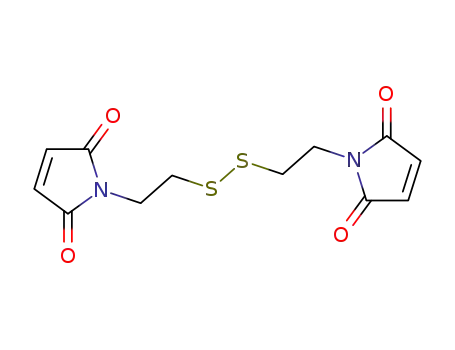 Molecular Structure of 71865-37-7 (DITHIO-BIS-MALEIMIDOETHANE)