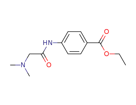 Molecular Structure of 78448-04-1 (N,N-dimethylglycylbenzocaine)