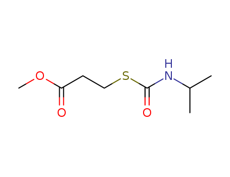 methyl 3-(propan-2-ylcarbamoylsulfanyl)propanoate