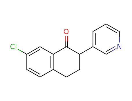 7-Chloro-2-(pyridin-3-yl)-3,4-dihydronaphthalen-1(2H)-one