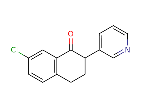 7-Chloro-3,4-dihydro-2-(3-pyridyl)-1(2H)-naphthalenone