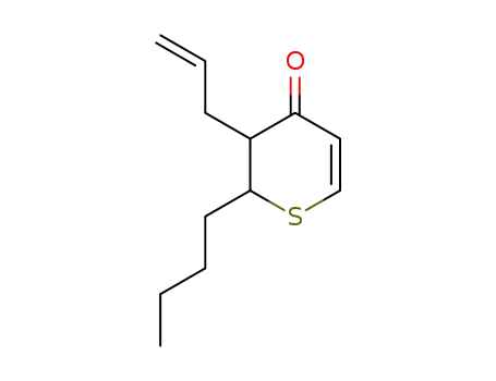 3-Allyl-2-butyl-2,3-dihydro-thiopyran-4-one