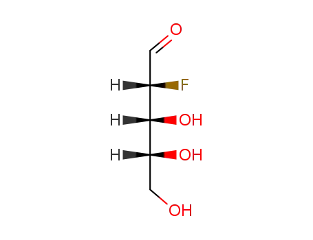 Molecular Structure of 7226-33-7 (2'-deoxy-2'-fluororibose)