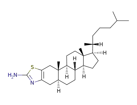 (1r,3As,3br,5as,10as,10bs,12ar)-10a,12a-dimethyl-1-[(2r)-6-methylheptan-2-yl]-2,3,3a,3b,4,5,5a,6,10,10a,10b,11,12,12a-tetradecahydro-1h-cyclopenta[7,8]phenanthro[2,3-d][1,3]thiazol-8-amine