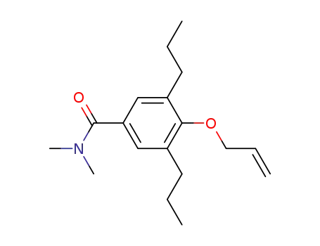 Benzamide, 4-allyloxy-N,N-dimethyl-3,5-dipropyl-