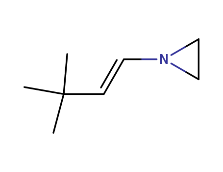 Aziridine,1-(3,3-dimethyl-1-buten-1-yl)- cas  78827-54-0
