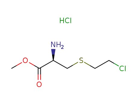2-amino-3-(2-chloro-ethylsulfanyl)-propionic acid methyl ester hydrochloride