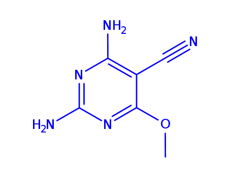 5-피리미딘카르보니트릴,2,4-디아미노-6-메톡시-(9CI)