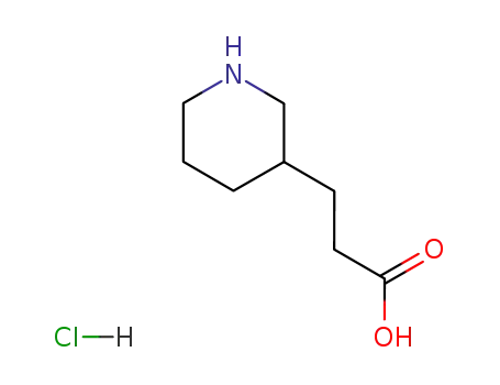 3-(Piperidin-3-yl)propanoic acid hydrochloride