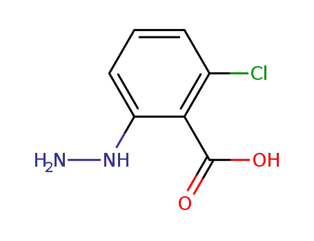 2-chloro-6-hydrazino-benzoic acid