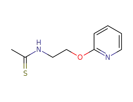 Ethanethioamide, N-[2-(2-pyridinyloxy)ethyl]- (9CI)