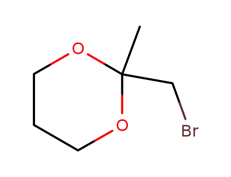 Molecular Structure of 78426-22-9 (2-(bromomethyl)-2-methyl-1,3-dioxane)
