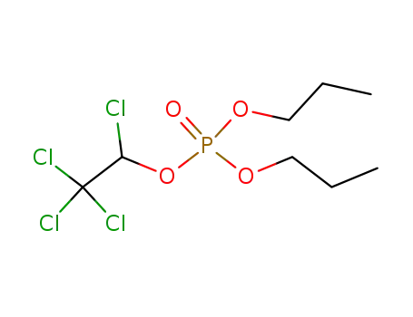 Phosphoric acid, dipropyl 1,2,2,2-tetrachloroethyl ester