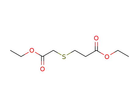 Molecular Structure of 80278-72-4 (Ethyl 3-[(2-ethoxy-2-oxoethyl)sulfanyl]propanoate)