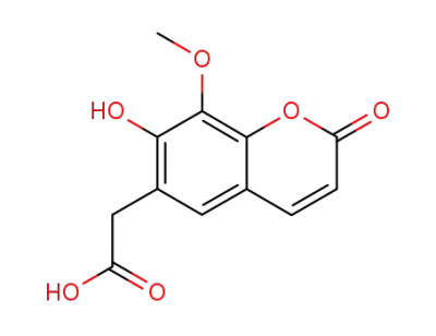 6-(카르복시메틸)-7-히드록시-8-메톡시 쿠마린