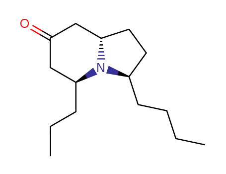 (3R*,5S*,8aS*)-3-Butyl-5-propyloctahydroindolizin-7-one