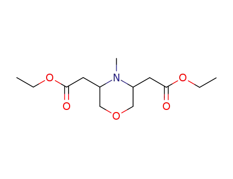 (4-methyl-morpholine-3,5-diyl)-di-acetic acid diethyl ester
