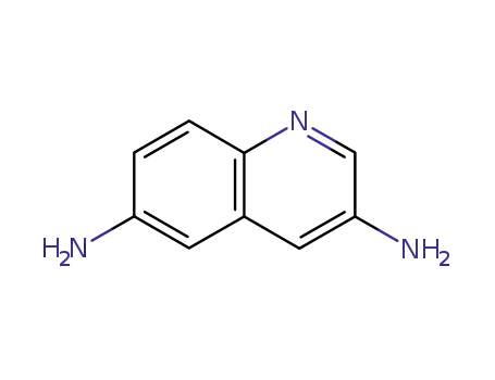 Molecular Structure of 7200-62-6 (Quinoline, 3,6-diamino- (7CI,8CI))