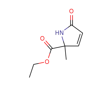 2-Methyl-5-oxo-2,5-dihydro-1H-pyrrole-2-carboxylic acid ethyl ester