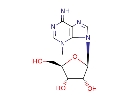 Molecular Structure of 72055-62-0 (3-methyladenosine)