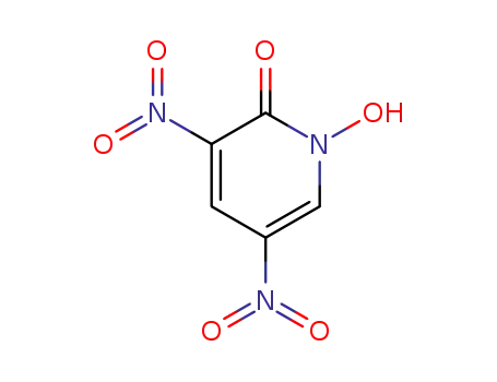 Molecular Structure of 72262-67-0 (1-hydroxy-3,5-dinitropyridin-2(1H)-one)